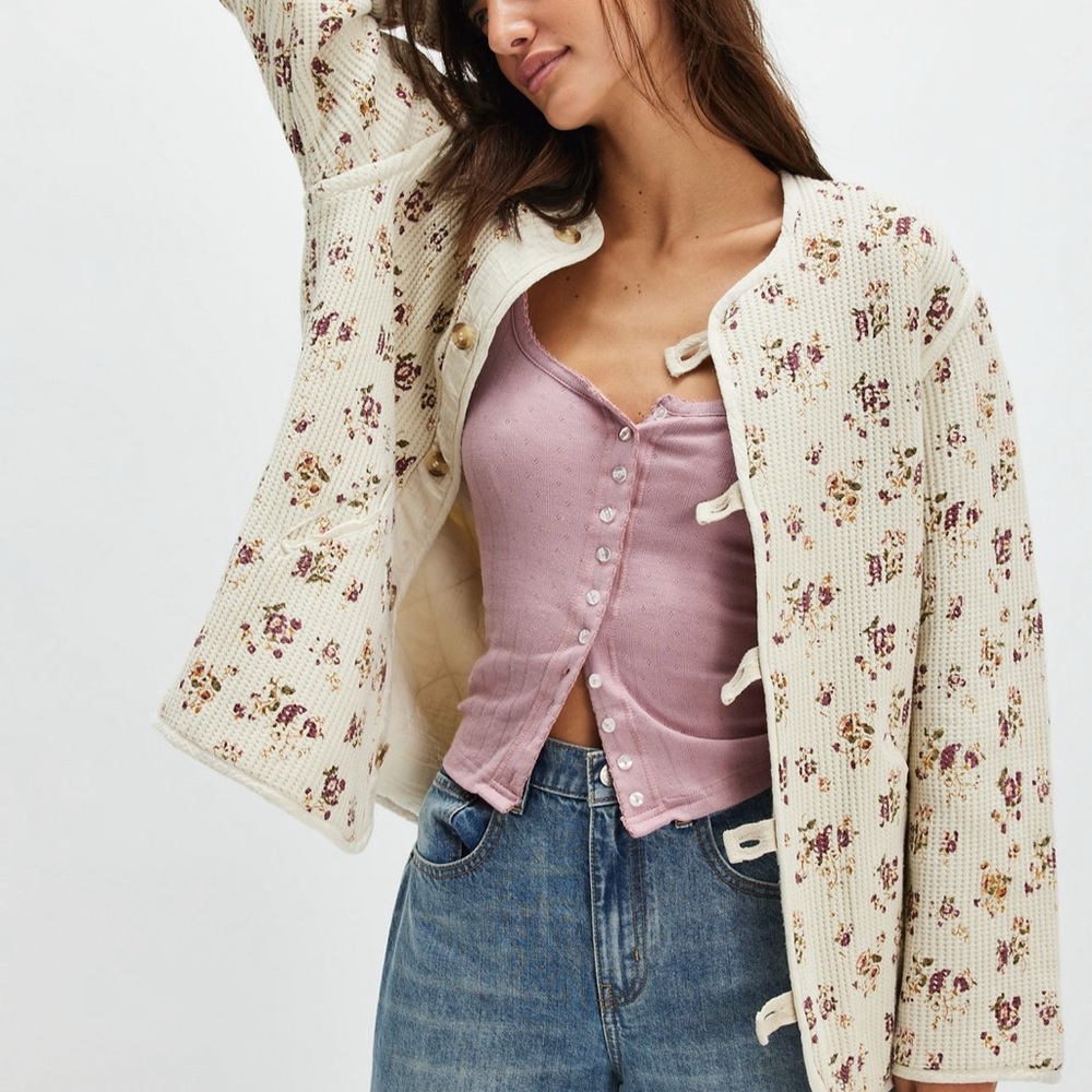 Free People Dana Liner Jacket - Size Large